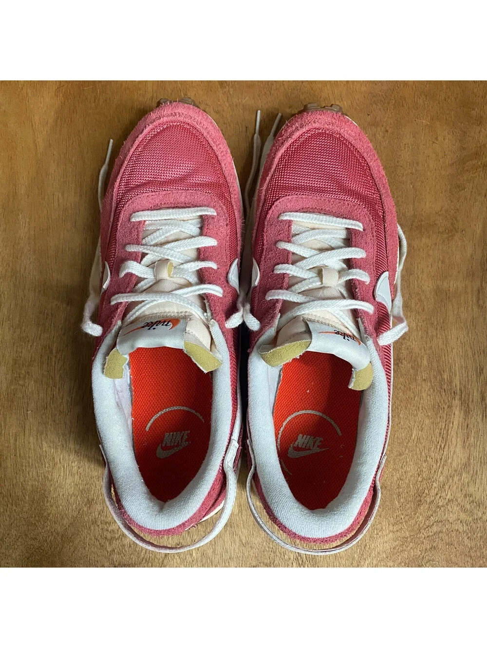 Nike Waffle Debut Shoes Womens Size 11 Adobe Pink Gum Bottom Sneakers DX2931-600